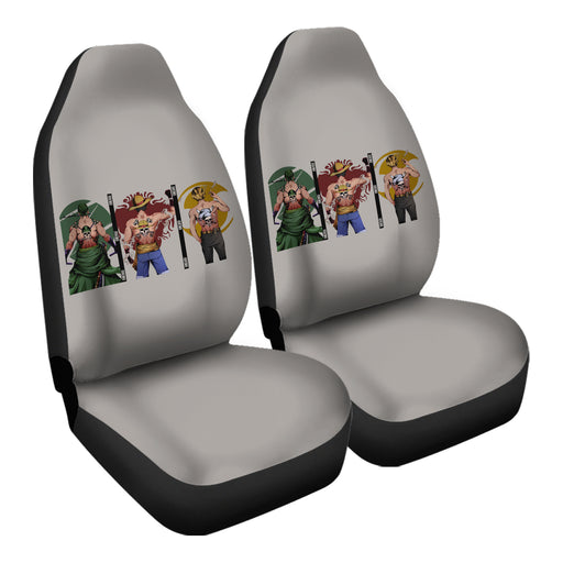 One Piece Trio Car Seat Covers - size
