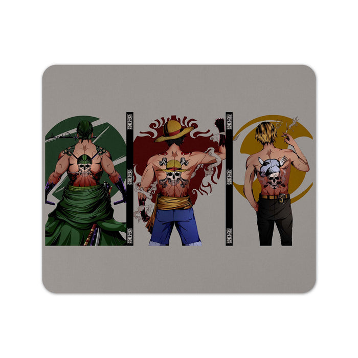 One Piece Trio Mouse Pad