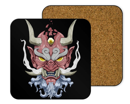 Oni Mask Coasters