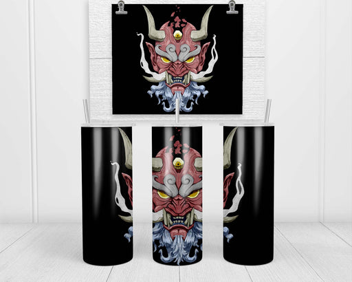 Oni Mask Double Insulated Stainless Steel Tumbler