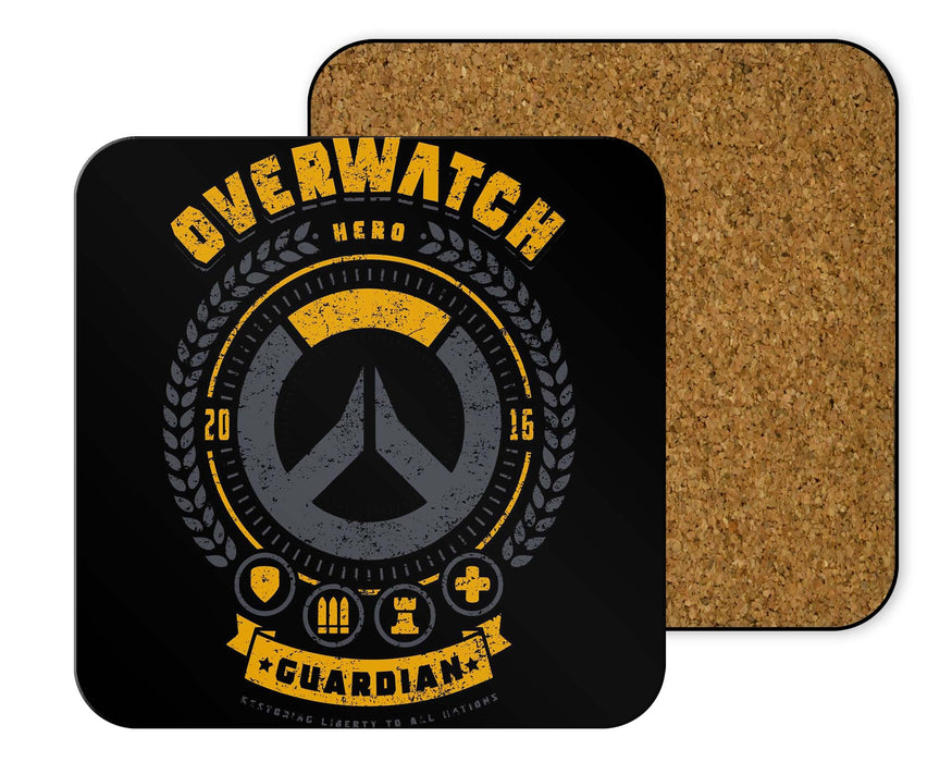 Overwatch Guardian Hero Coasters