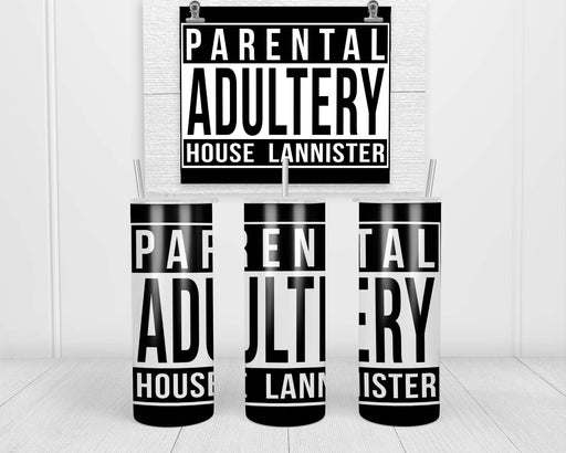 Parental Adultery Double Insulated Stainless Steel Tumbler