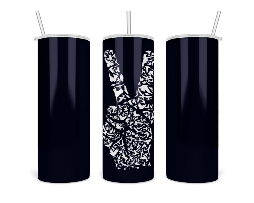 Peace Double Insulated Stainless Steel Tumbler