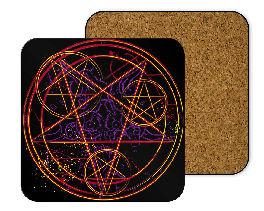 Pentagram Coasters
