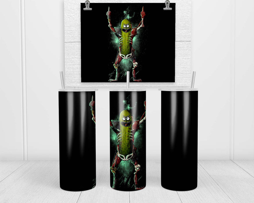 Pickle Rick Double Insulated Stainless Steel Tumbler