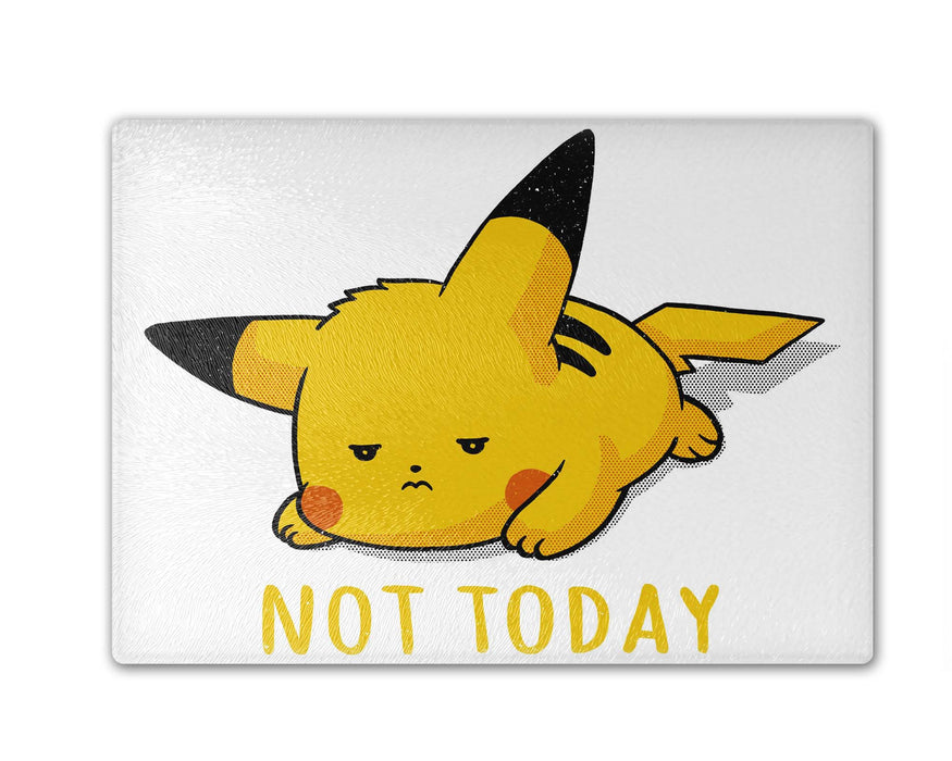 Pikachu Not Today Cutting Board