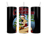 Pin Up Santa Double Insulated Stainless Steel Tumbler