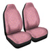 Pink and Gold Princess Pattern 27 Car Seat Covers - One size