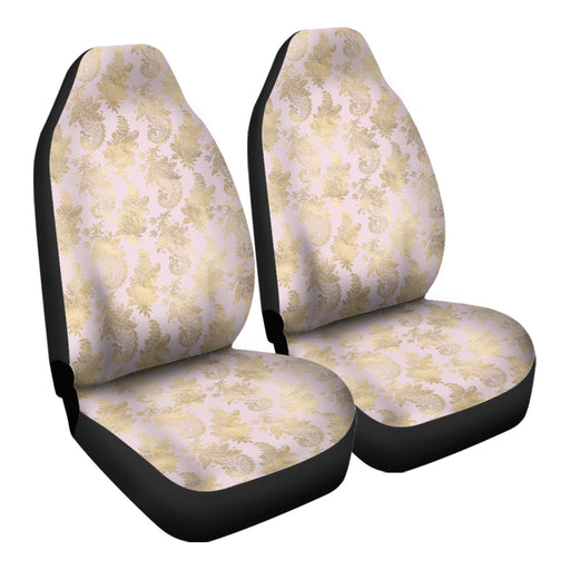 Pink and Gold Princess Pattern 7 Car Seat Covers - One size