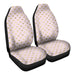 Pink and Gold Princess Pattern 9 Car Seat Covers - One size