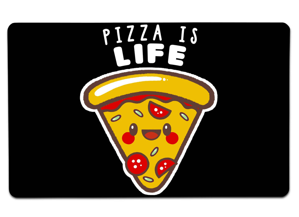 Pizza Is Life Large Mouse Pad