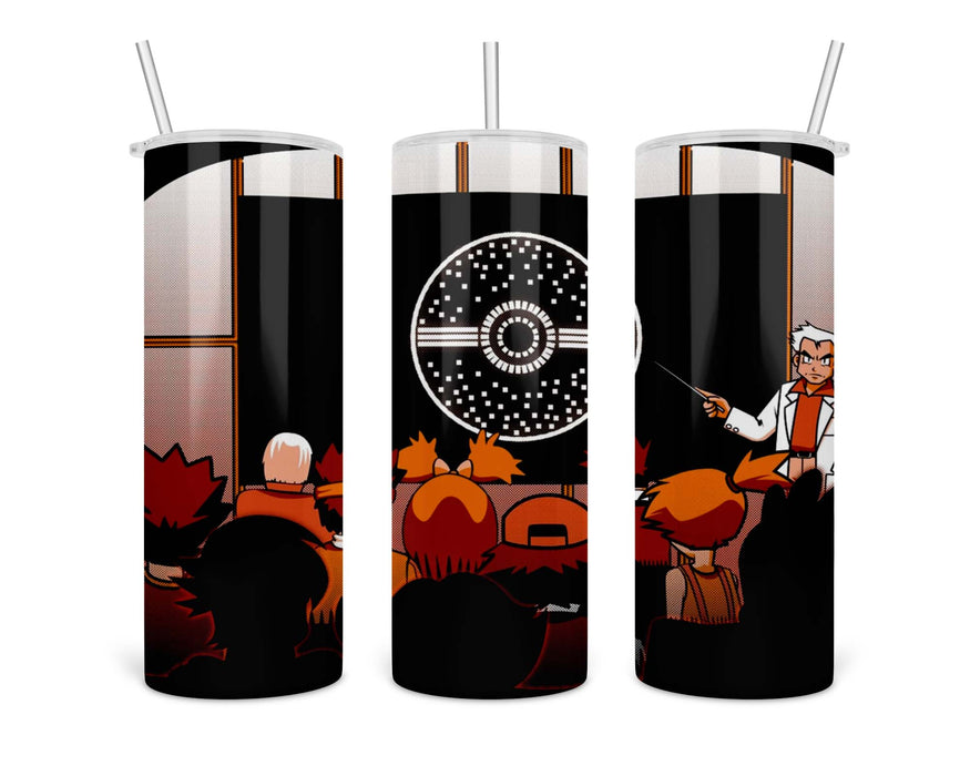 Pokeball Plans Double Insulated Stainless Steel Tumbler