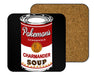 Pop Soup Can Fire Edition Coasters