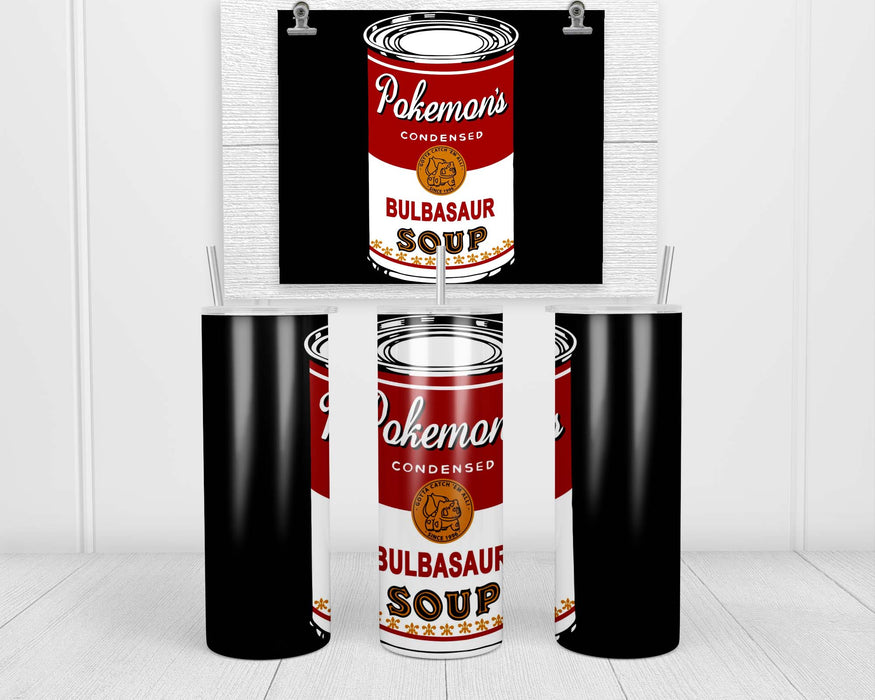 Pop Soup Can Grass Edition Double Insulated Stainless Steel Tumbler
