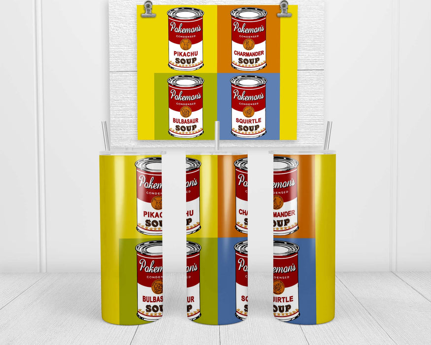 Pop Soup Cans Double Insulated Stainless Steel Tumbler