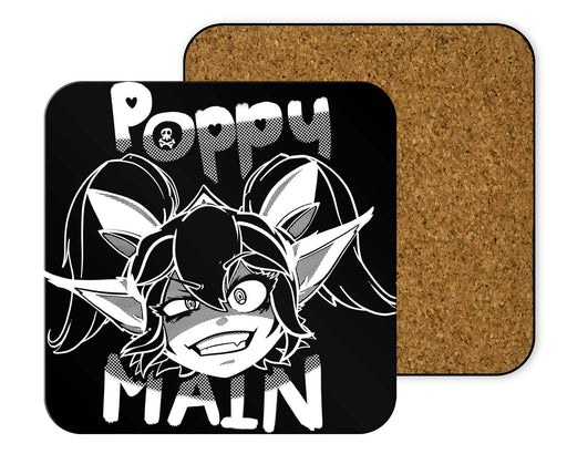Poppy Main Bw Coasters