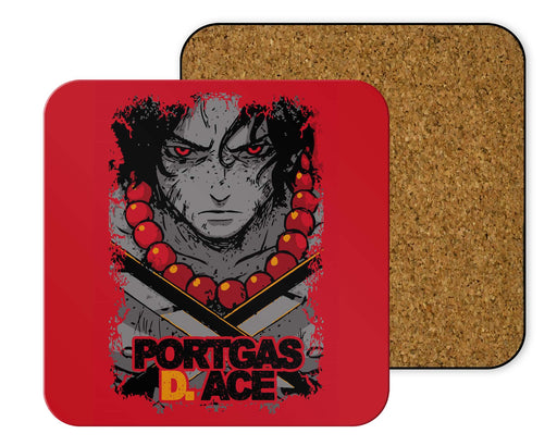 Portgas D Ace Iv Coasters