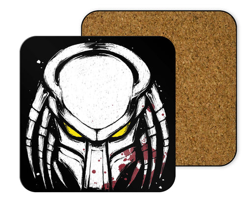 Predator Mask Coasters