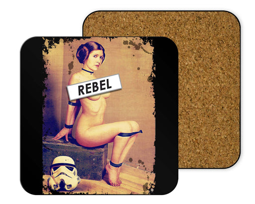 Princess Leia Rebel Coasters