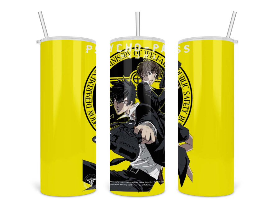 Psycho Pass Double Insulated Stainless Steel Tumbler