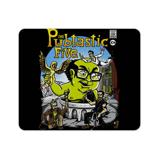 Pubtastic Five Mouse Pad