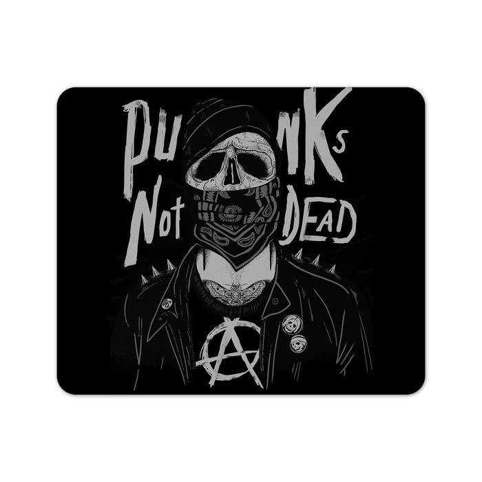 Punk Skull Mouse Pad