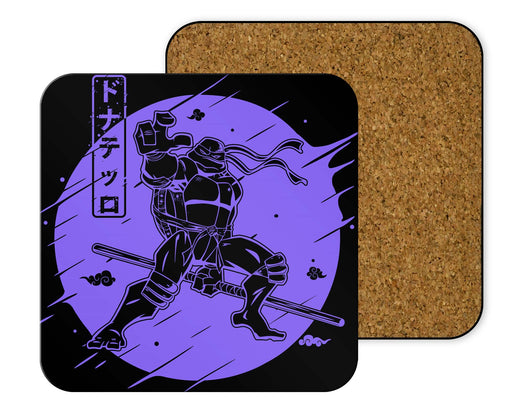 Purple Warrior Turtle Coasters
