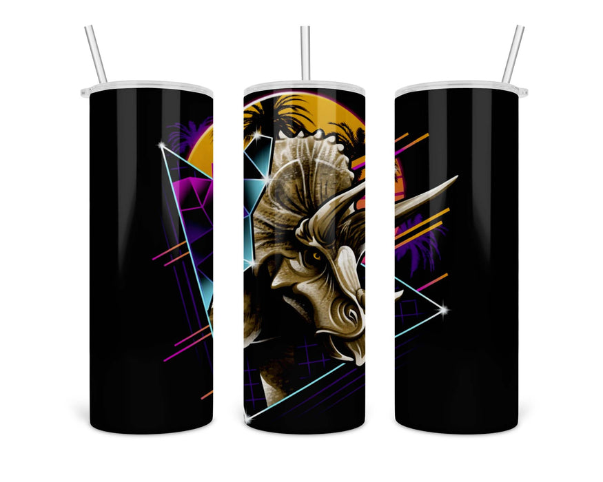 Rad Triceratops Double Insulated Stainless Steel Tumbler