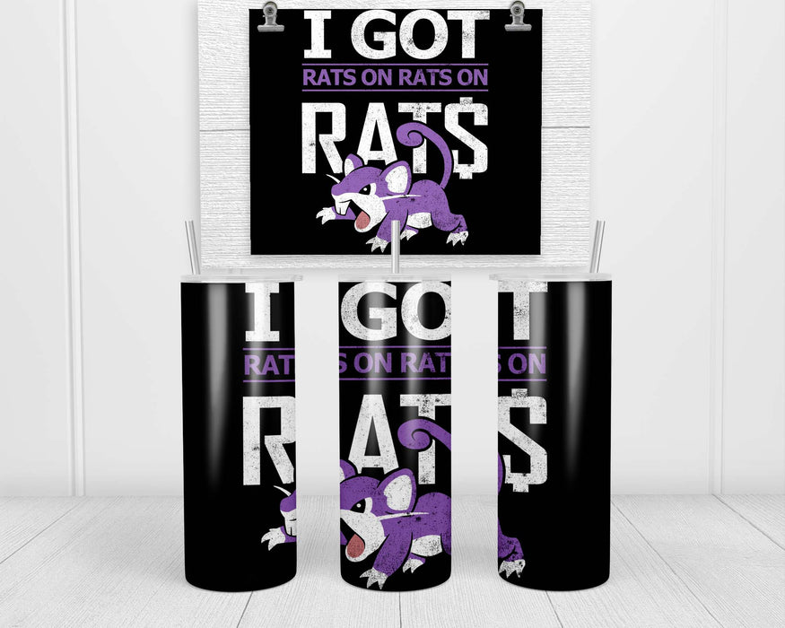 Rats On Double Insulated Stainless Steel Tumbler