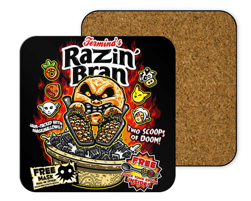 Razin Bran Coasters