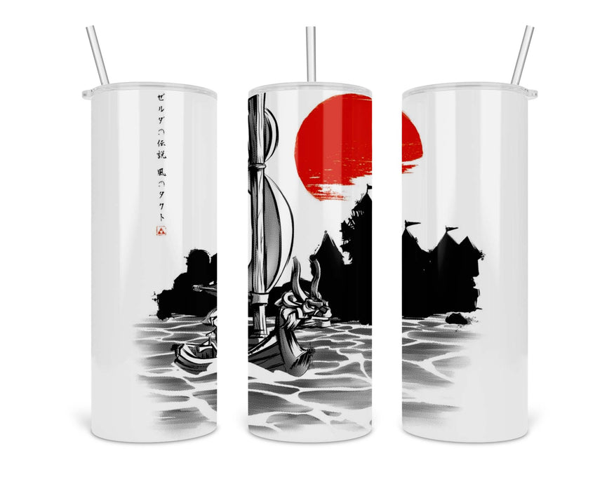 Red Sun Hero Double Insulated Stainless Steel Tumbler