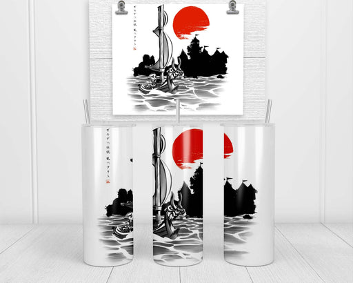 Red Sun Hero Double Insulated Stainless Steel Tumbler