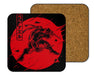 Red Warrior Turtle Coasters