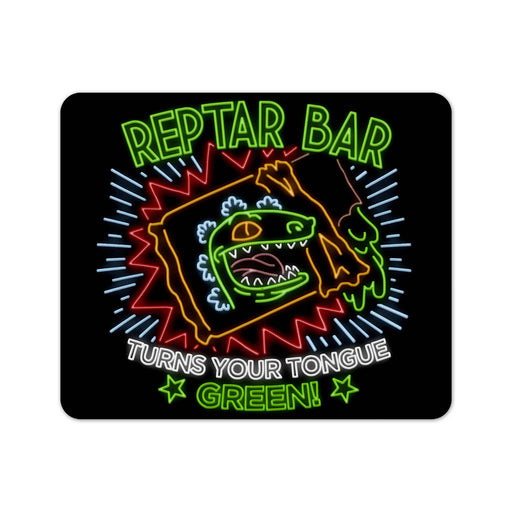 Reptar Bar Neon Logo 2 Mouse Pad