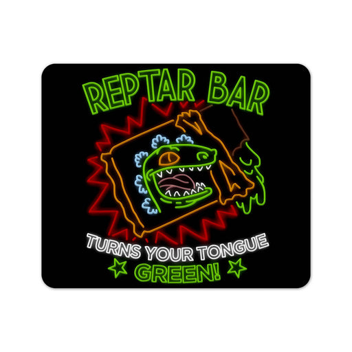 Reptar Bar Neon Logo Mouse Pad