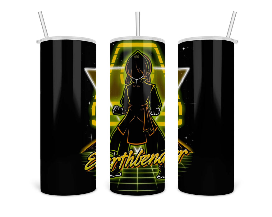 Retro Earthbender Double Insulated Stainless Steel Tumbler