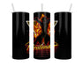 Retro Firebender Double Insulated Stainless Steel Tumbler