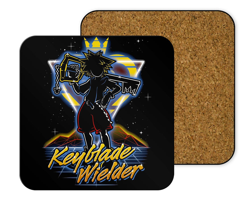 Retro Keybalde Wielder Coasters