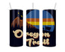Retro Oregon Trail Double Insulated Stainless Steel Tumbler