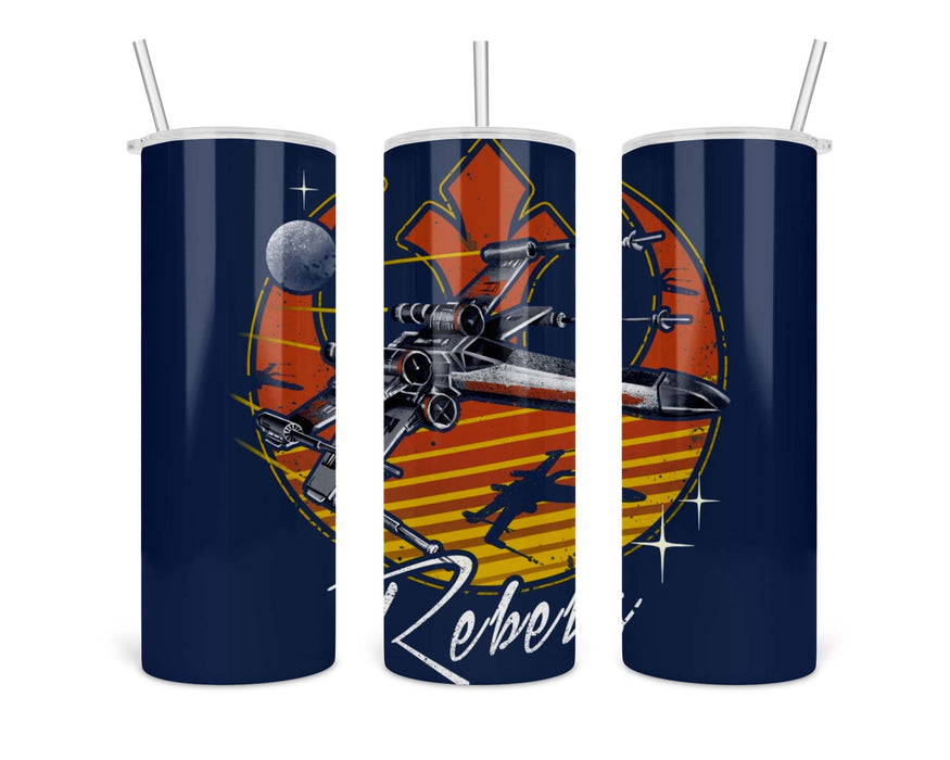 Retro Rebels Double Insulated Stainless Steel Tumbler