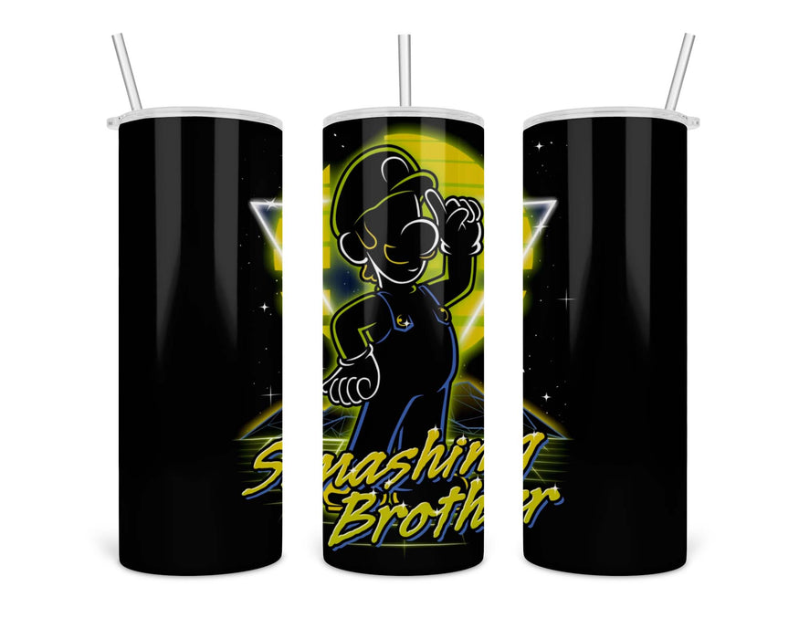 Retro Smashing Brother Double Insulated Stainless Steel Tumbler