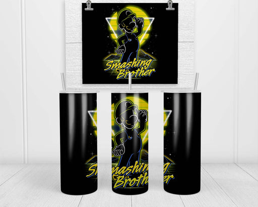 Retro Smashing Brother Double Insulated Stainless Steel Tumbler