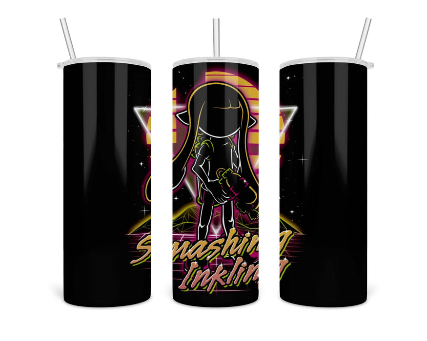 Retro Smashing Inkling Double Insulated Stainless Steel Tumbler