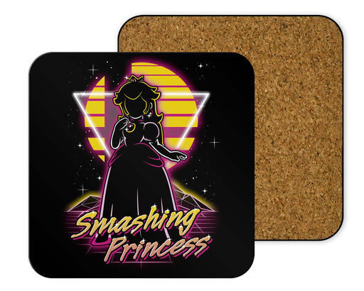 Retro Smashing Princess Coasters