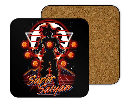 Retro Super Saiyan Coasters