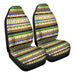Retro Video Game Pattern 14 Car Seat Covers - One size