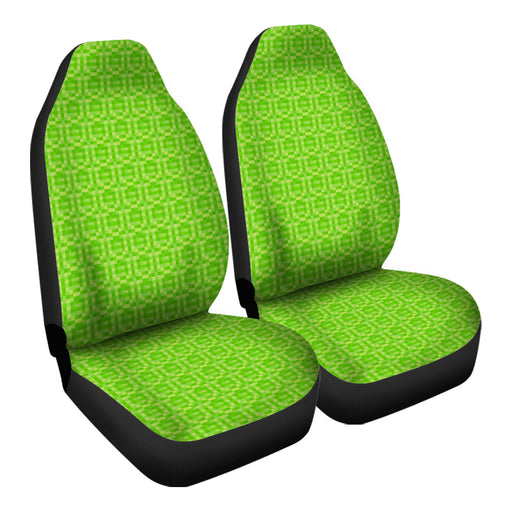 Retro Video Game Pattern 16 Car Seat Covers - One size