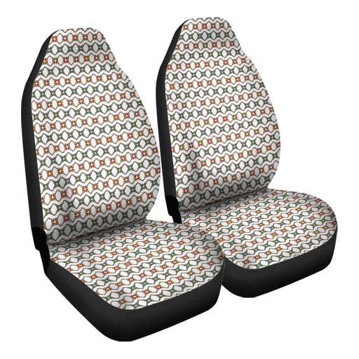 Retro Video Game Weapons Pattern 2 Car Seat Covers - One size