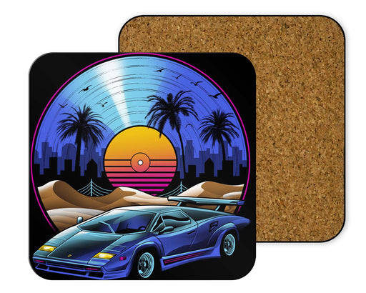Retro Vinyl Soundtrack Coasters