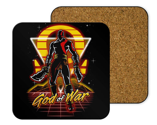 Retro War God Coasters